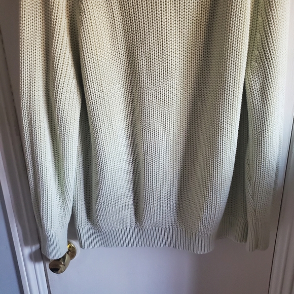 Tory Burch Sport Women's Chunky Knit Cotton Blend Sweater Size S Oversized Fall - Picture 8 of 16